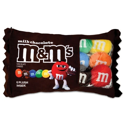 M&M's Packaging Fleece Plush 17in Soft Decorative Pillow 11 M&M's Packaging Fleece Plush 17in Soft Decorative Pillow
