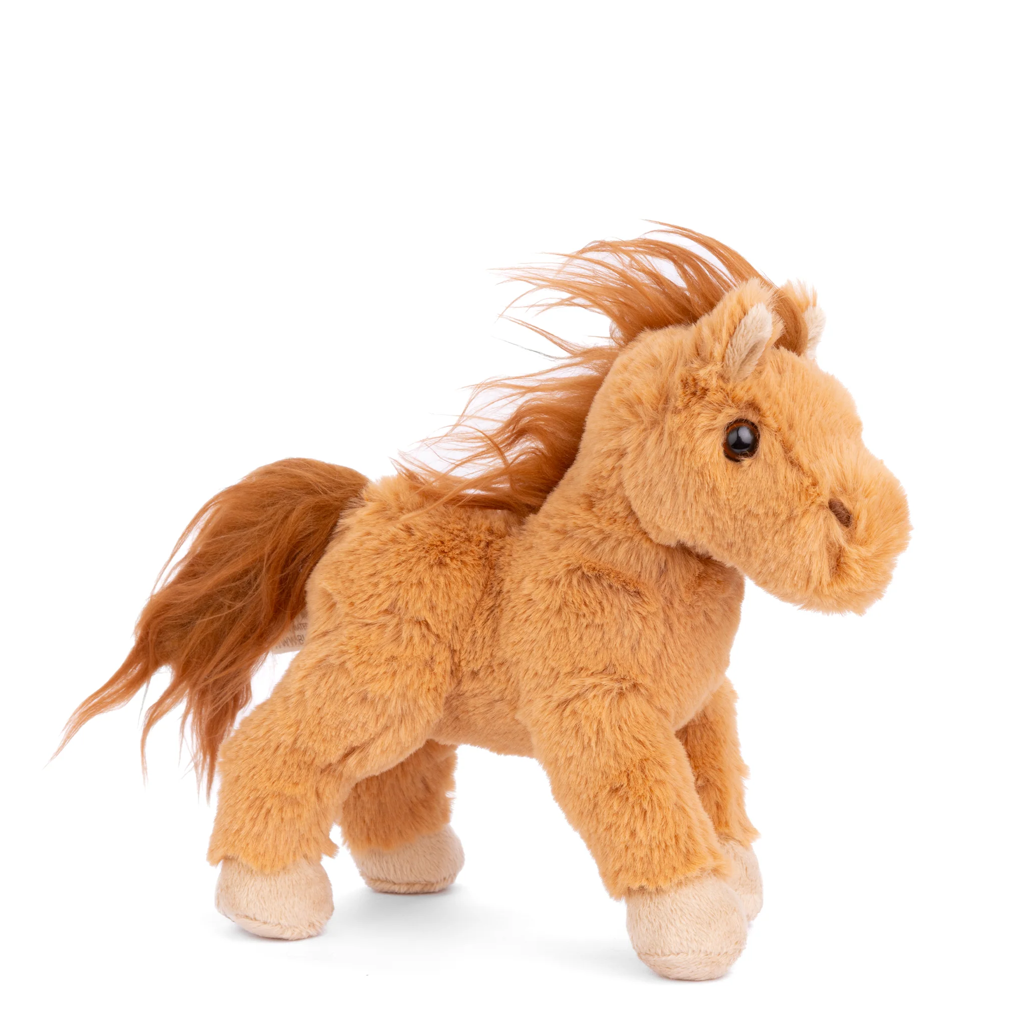 Bukowski Bears Baby Chocolate Stuffed Horse Plush Toy Brown