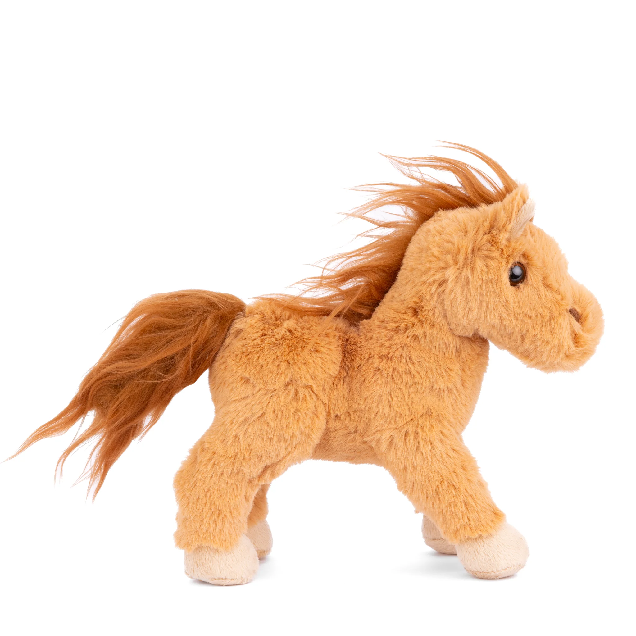 Bukowski Bears Baby Chocolate Stuffed Horse Plush Toy Brown
