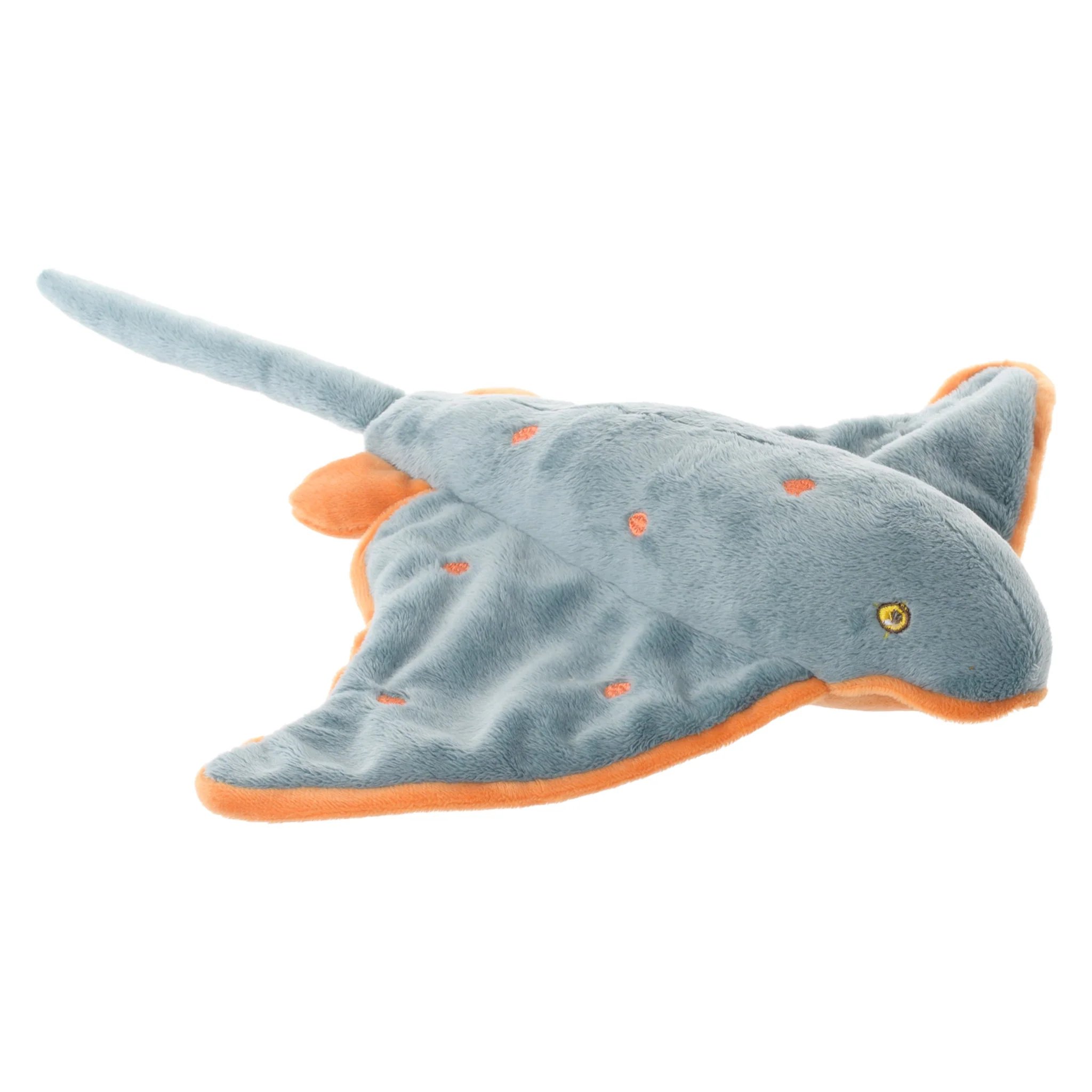 Bukowski Bears Rocky Stuffed Stingray Plush Toy Soft Blue