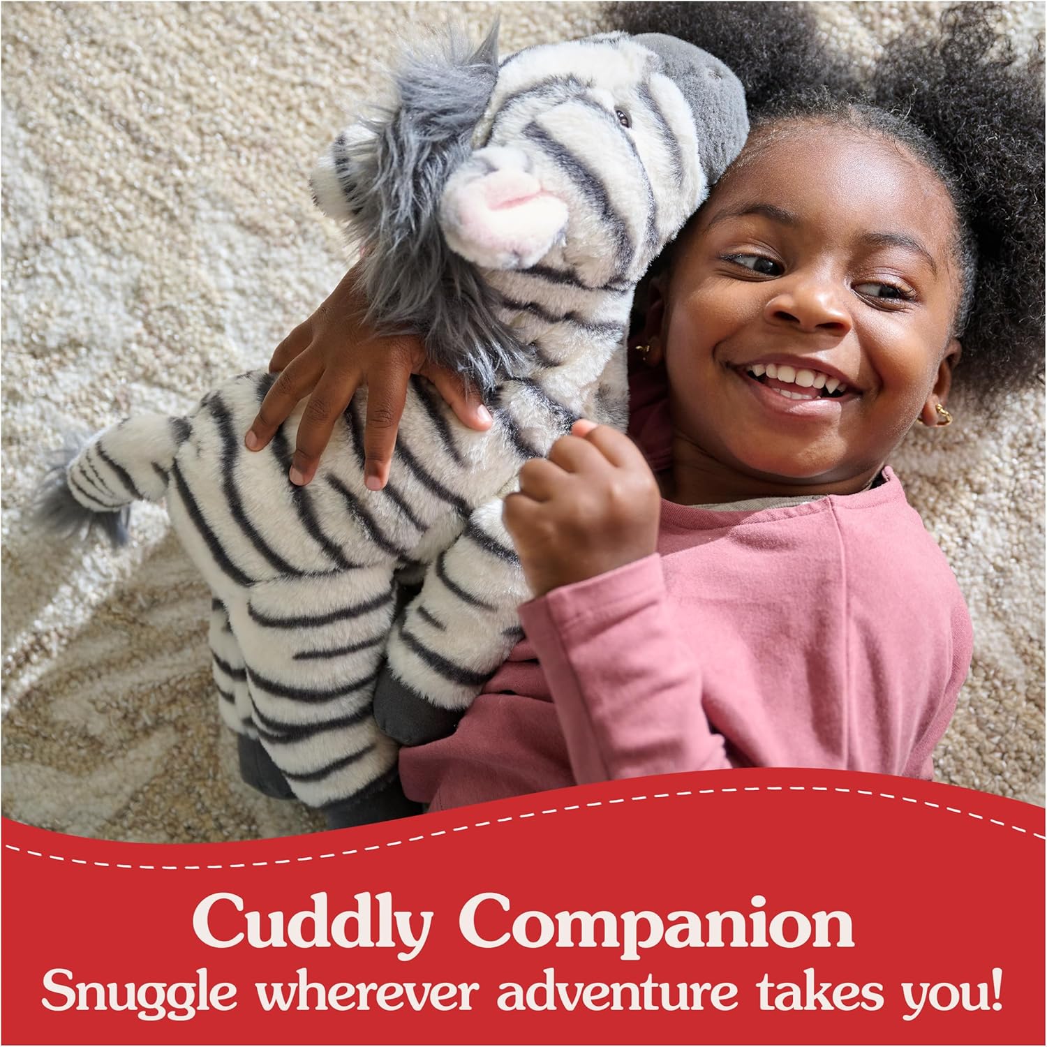 GUND Gemma Zebra Plush Toy, Soft 12 Inch Stuffed Animal 6 GUND Gemma Zebra Plush Toy, Soft 12 Inch Stuffed Animal
