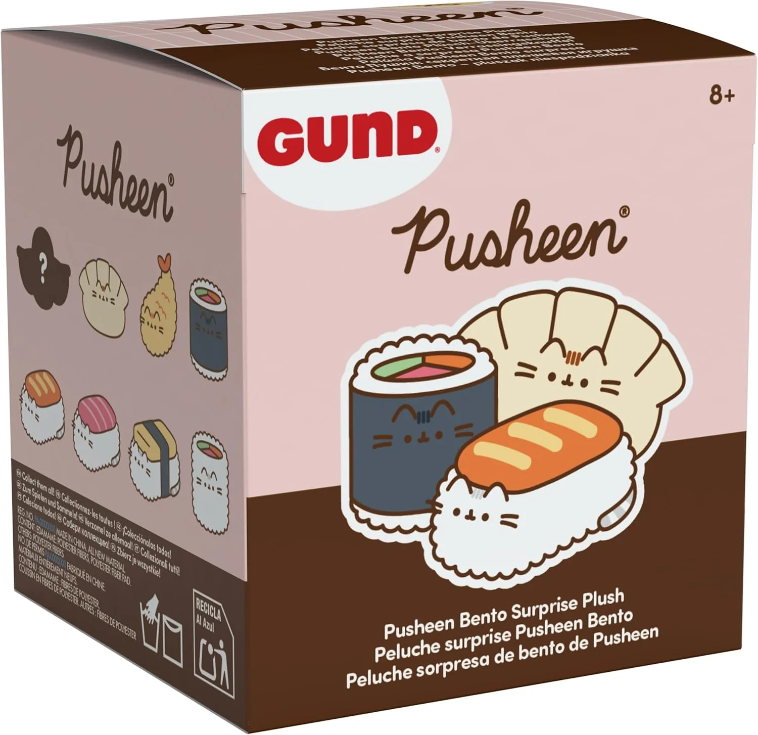 GUND Pusheen Bento Surprise Plush Series #25 Mystery Mini Collectible