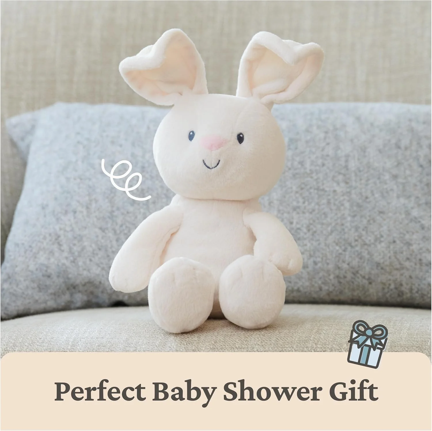 GUND Baby Peek-a-Boo Flora Bunny Plush Soft Stuffed Animal Toy 7 GUND Baby Peek-a-Boo Flora Bunny Plush Soft Stuffed Animal Toy