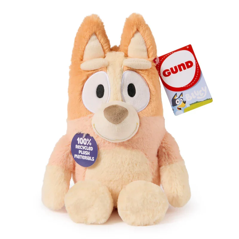 Gund Sustainably Soft Bingo Plush Toy 13 Inch Recycled Bluey 1 Gund Sustainably Soft Bingo Plush Toy 13 Inch Recycled Bluey