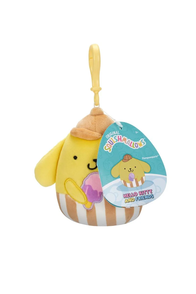 Squishmallows 3.5 Inch Hello Kitty and Friends Clip-On Plush Assortment 7 Squishmallows 3.5 Inch Hello Kitty and Friends Clip-On Plush Assortment