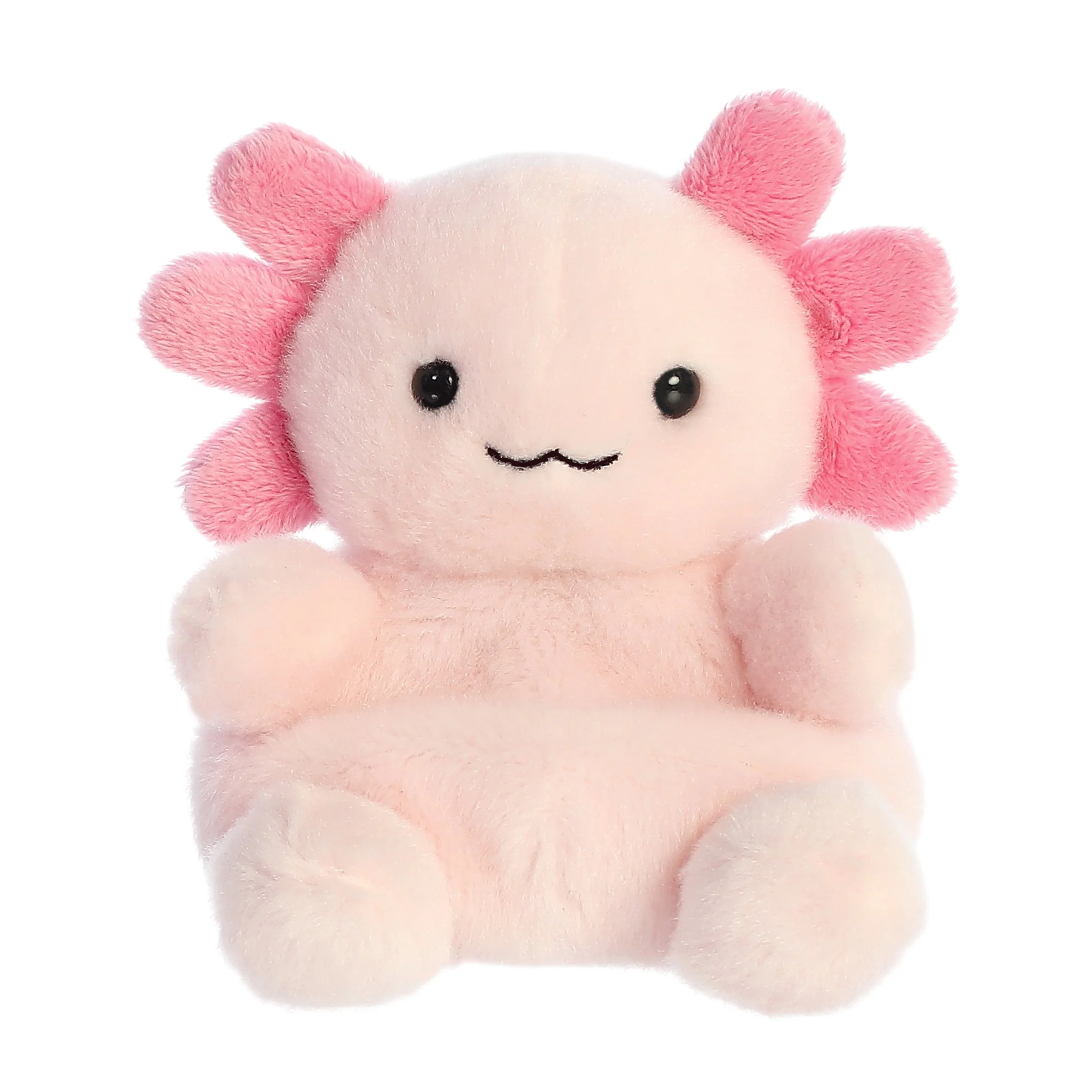 Palm Pals Ax Axolotl Small Pink Plush Aquatic Stuffed Animal Toy