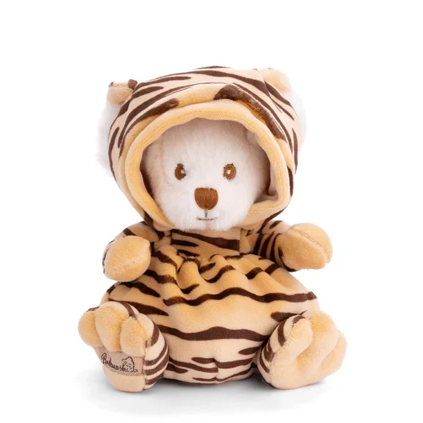 Bukowski Bears Ziggy Tiger Plush Toy With Removable Hoodie