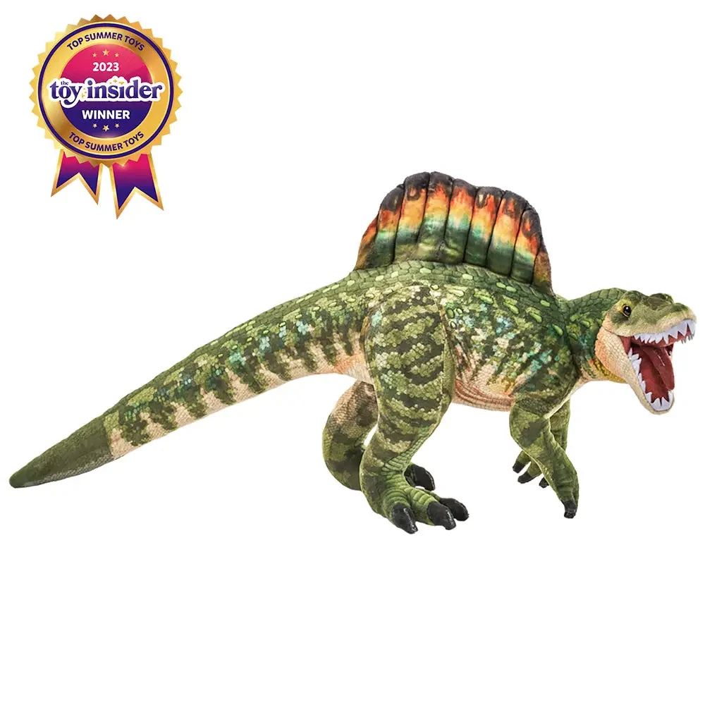 Wild Republic Artist Collection Spinosaurus Realistic Dinosaur Plush 15 Inch