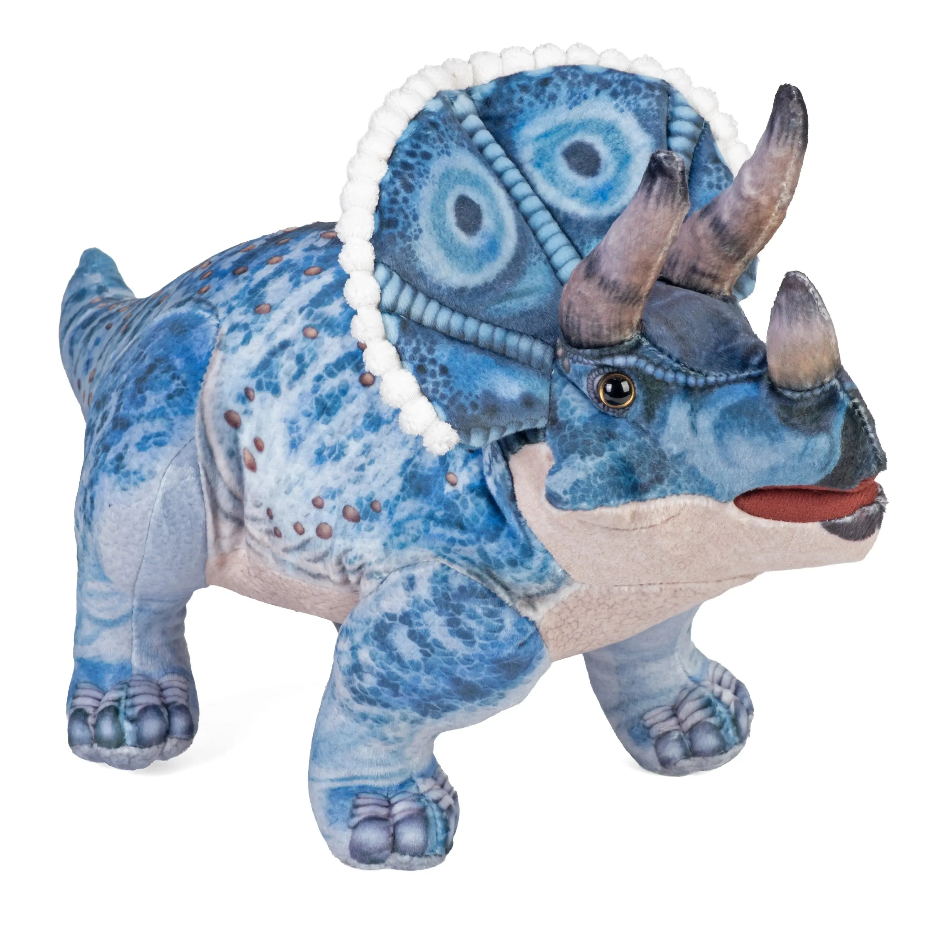 Wild Republic Artist Collection Triceratops Lifelike Dinosaur Stuffed Animal