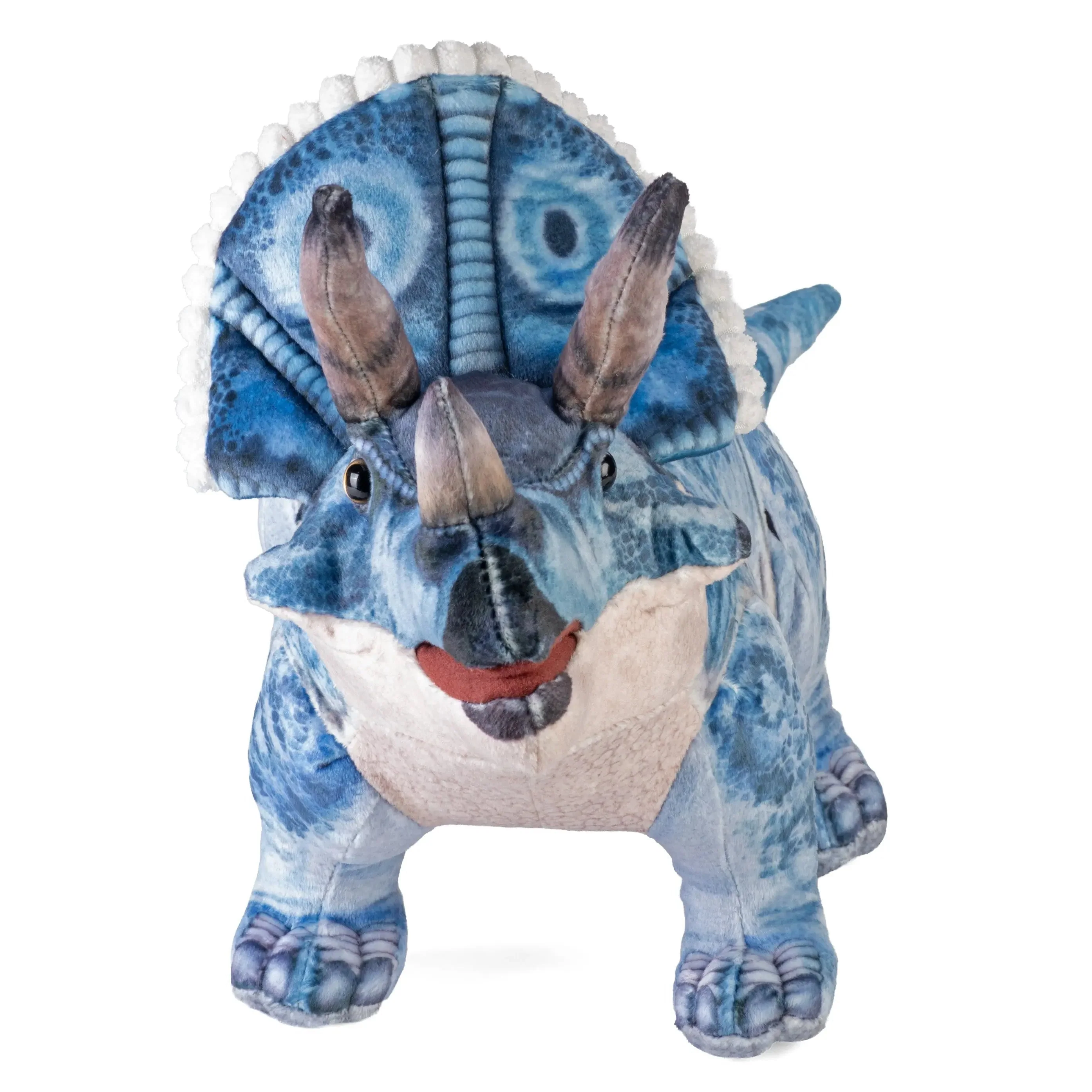 Wild Republic Artist Collection Triceratops Lifelike Dinosaur Stuffed Animal