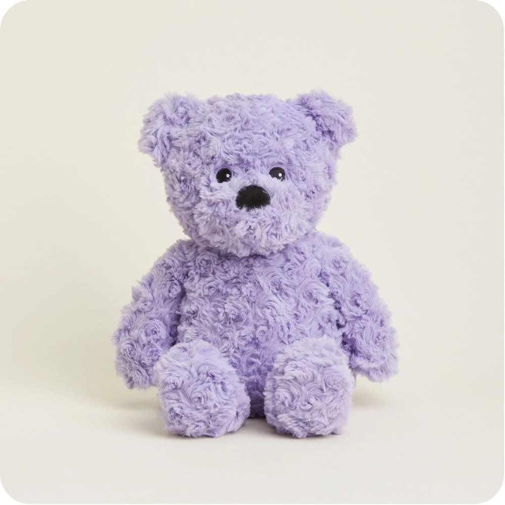 Warmies Purple Bear