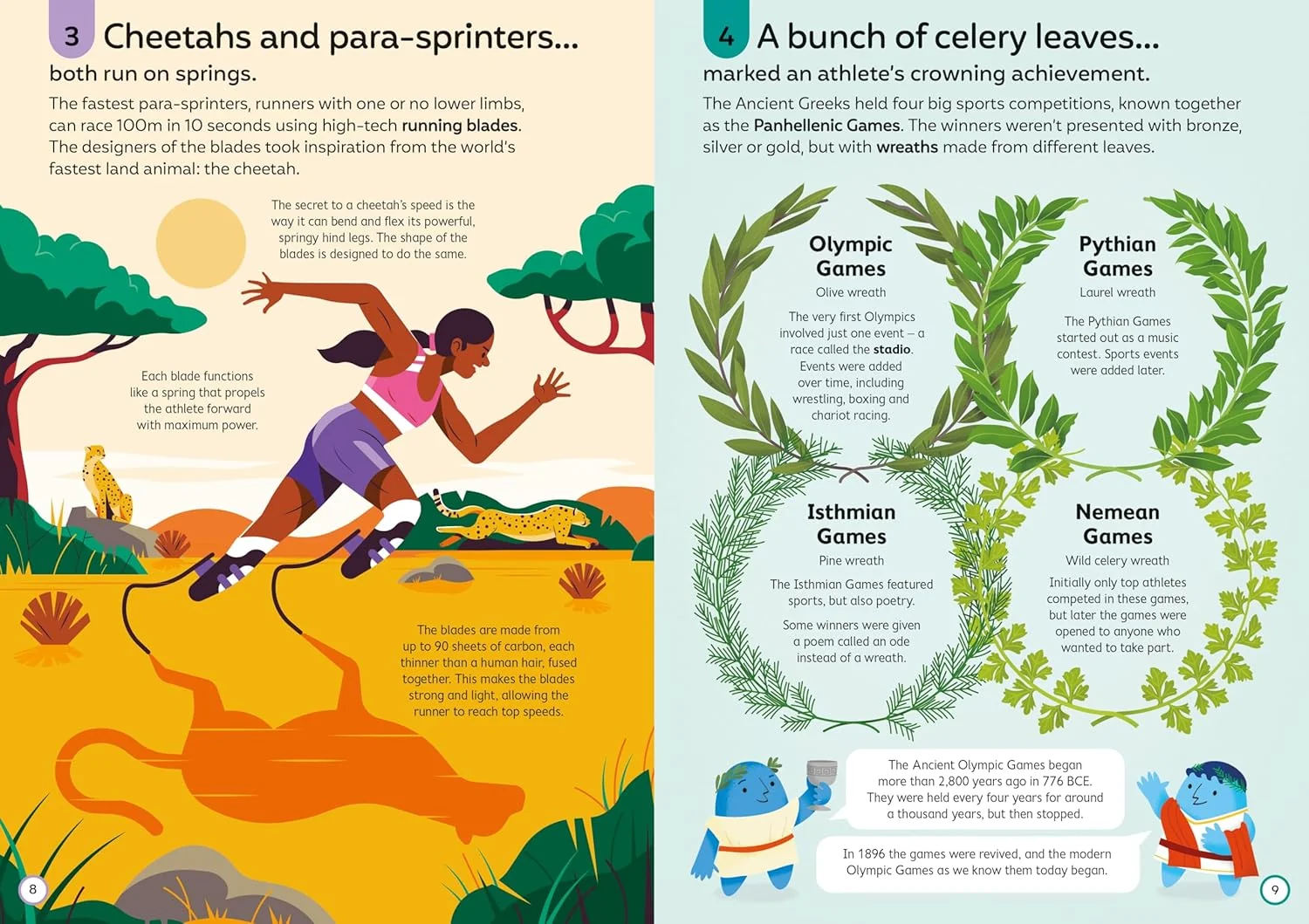 100 Things to Know About Sports STEM Facts Kids Book