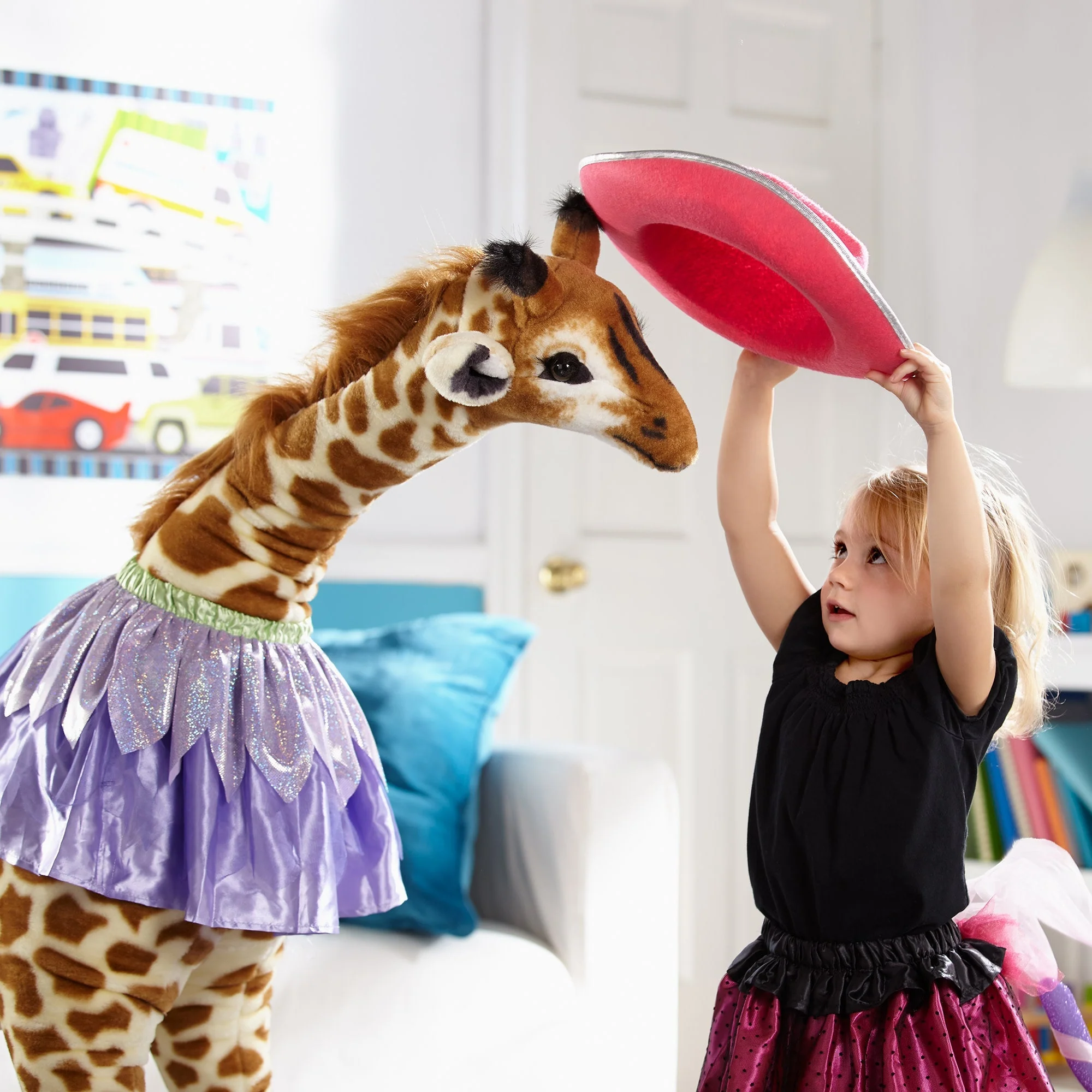Giraffe Lifelike Plush Stuffed Animal 4 Giraffe Lifelike Plush Stuffed Animal