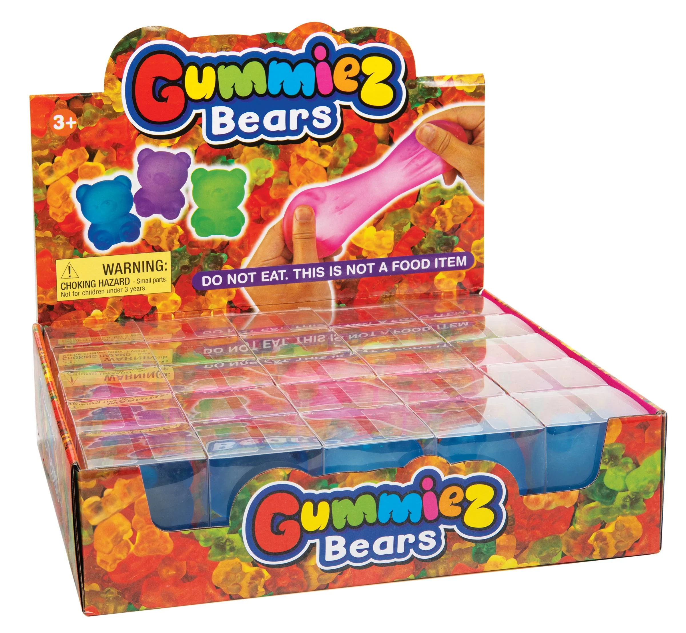 Master Toys Squishy Gummiez Bears Stress Relief Fidget Toy 7 Master Toys Squishy Gummiez Bears Stress Relief Fidget Toy