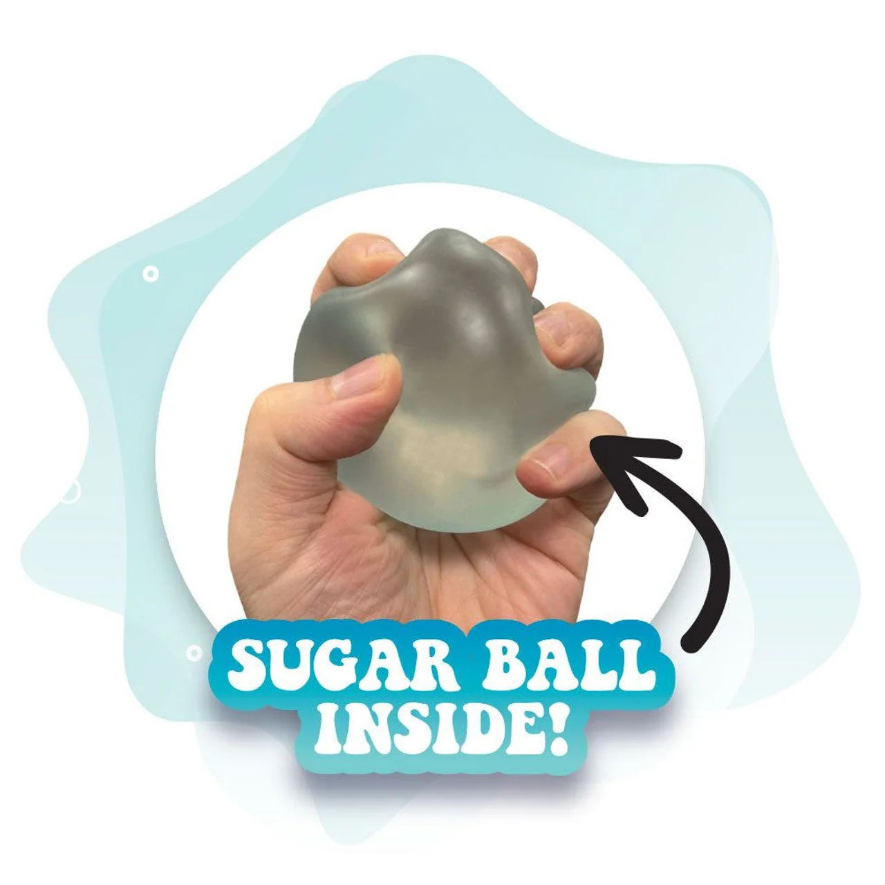 Super Duper Sugar Squisher Bear Donut Plush Fidget Sensory Toy 6 Super Duper Sugar Squisher Bear Donut Plush Fidget Sensory Toy