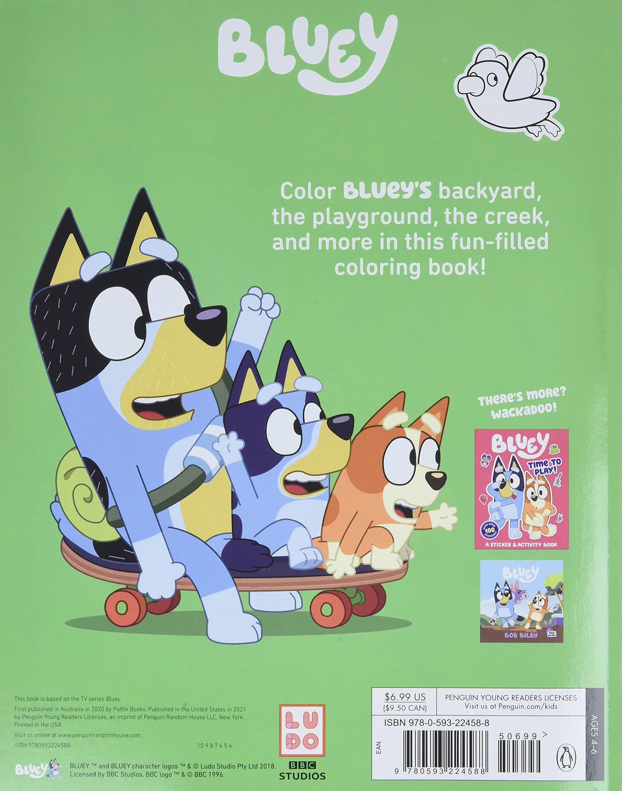 Bluey Coloring Book 2 Bluey Coloring Book