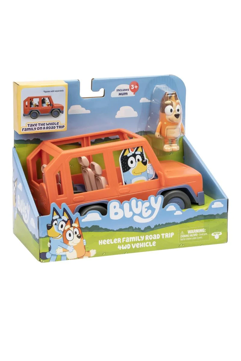 Bluey Heeler Family Road Trip 4WD Vehicle with Chilli Figure Toy 4 Bluey Heeler Family Road Trip 4WD Vehicle with Chilli Figure Toy