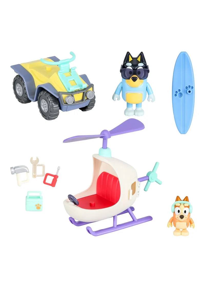 Bluey Series 9 Vehicles and Figures Assortment Play Set 1 Bluey Series 9 Vehicles and Figures Assortment Play Set