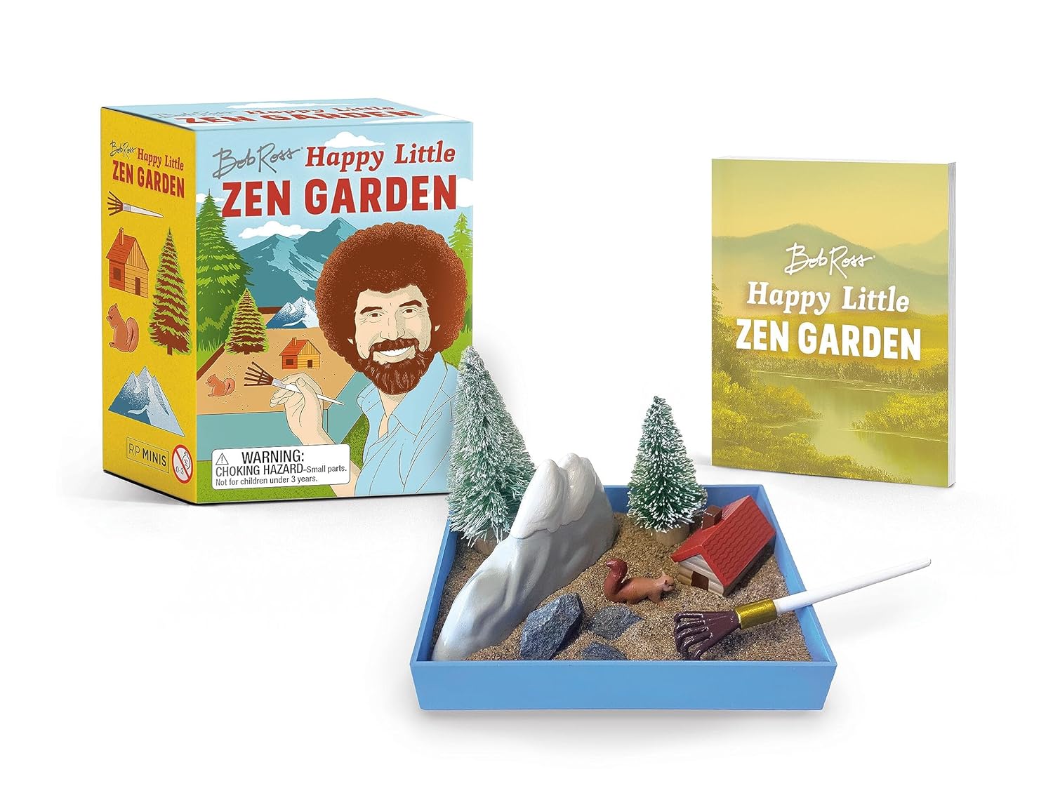 Bob Ross Happy Little Zen Garden (RP Minis) 1 Bob Ross Happy Little Zen Garden (RP Minis)