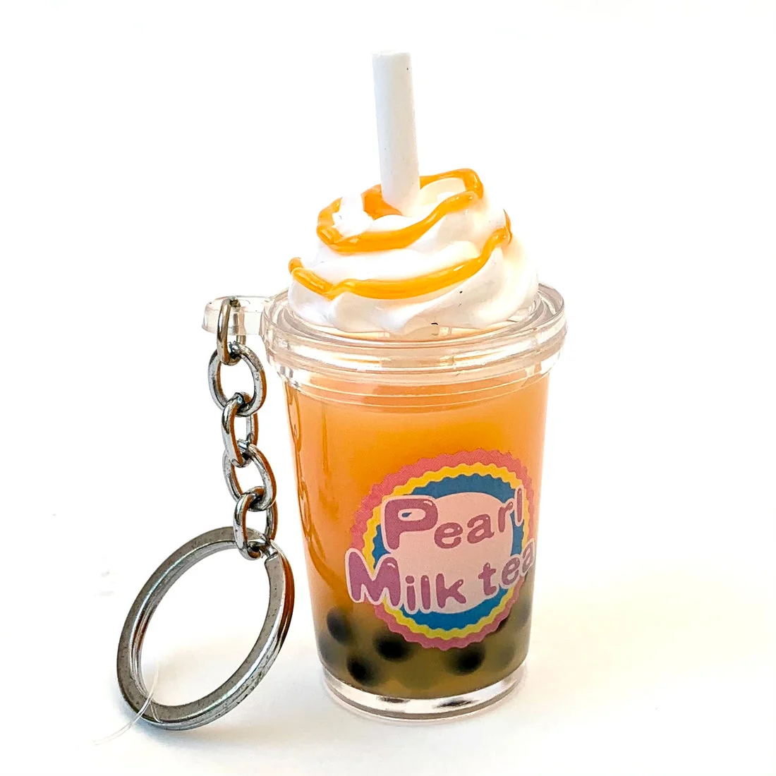 Boba Milk Drink Keychain 2 Boba Milk Drink Keychain