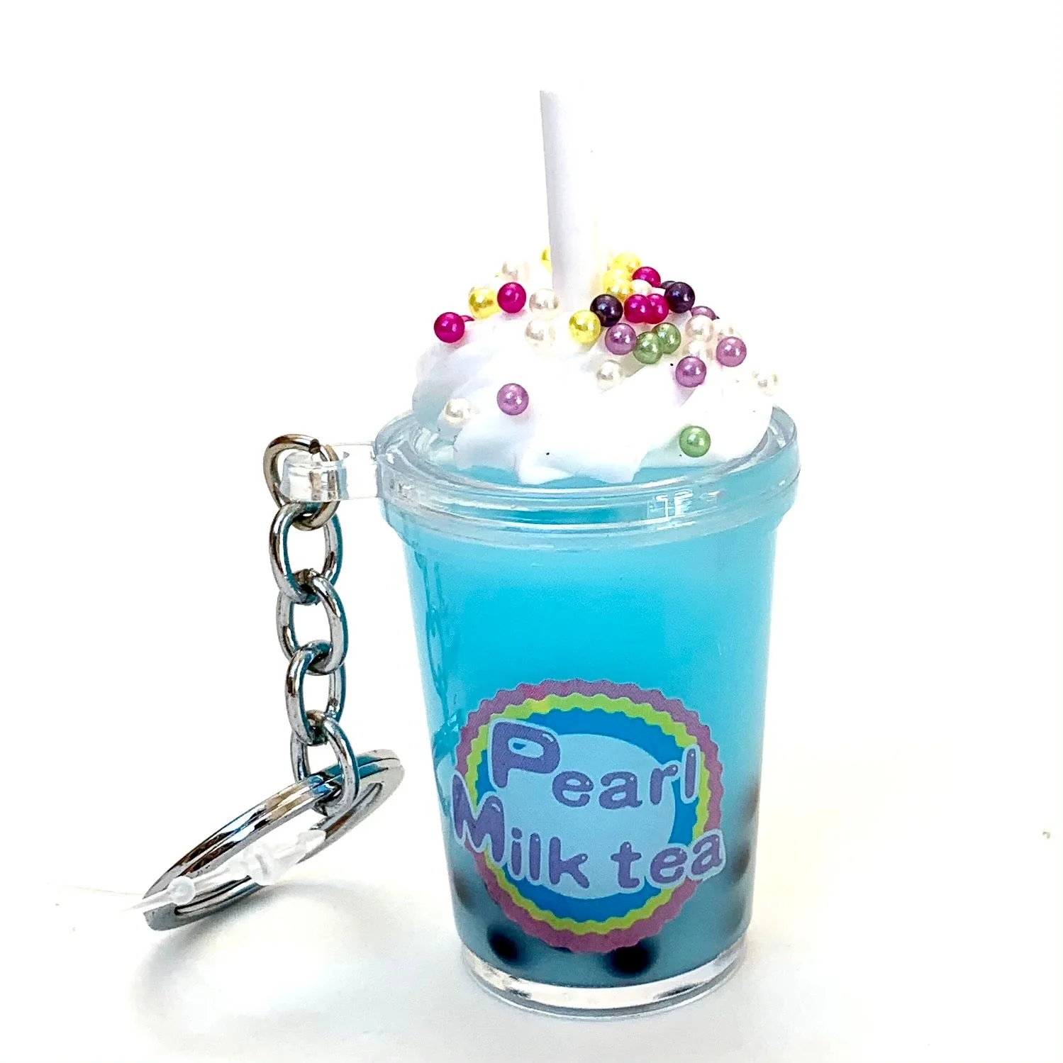 Boba Milk Drink Keychain 3 Boba Milk Drink Keychain