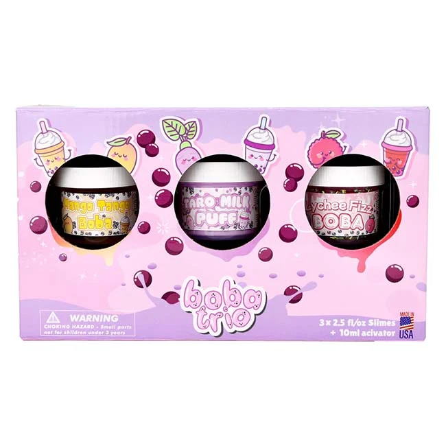 Boba Slime Trio 1 Boba Slime Trio