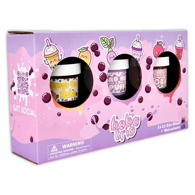 Boba Slime Trio 2 Boba Slime Trio