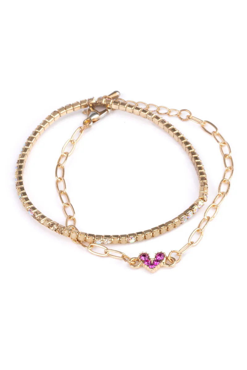 Boutique Chic Linked With Love Bracelets 1 Boutique Chic Linked With Love Bracelets