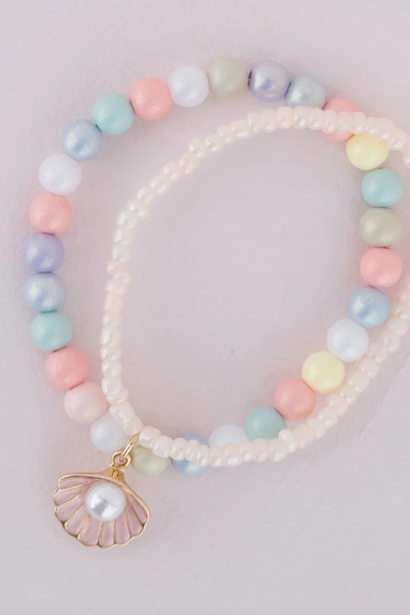 Boutique Pastel Shell Bracelet 2 Boutique Pastel Shell Bracelet