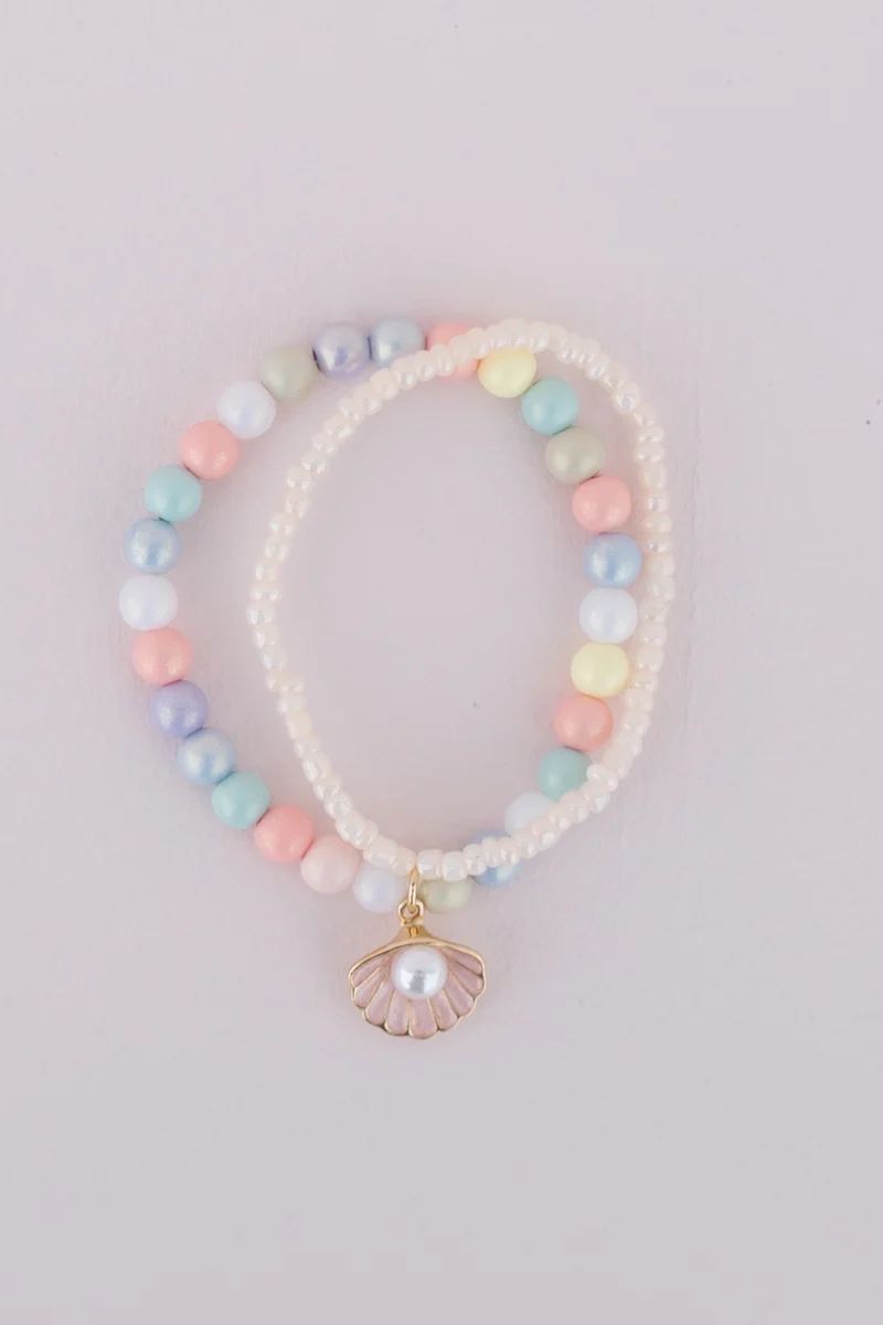 Boutique Pastel Shell Bracelet 3 Boutique Pastel Shell Bracelet