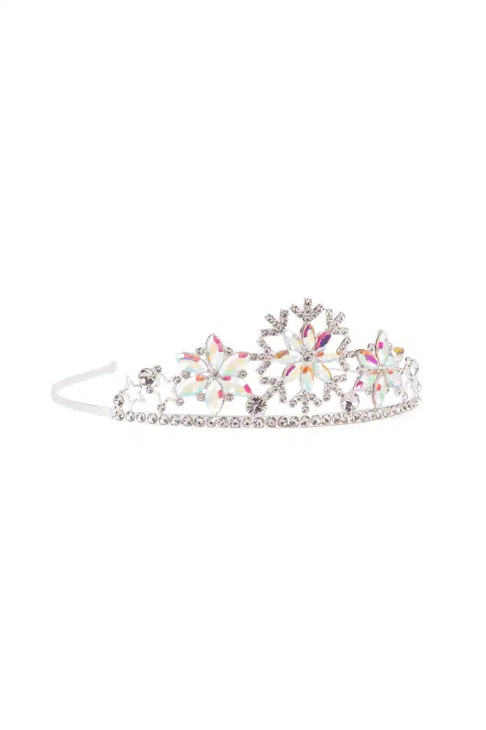 Boutique Snowflake Tiara for Magical Winter Dress Up Play 1 Boutique Snowflake Tiara for Magical Winter Dress Up Play