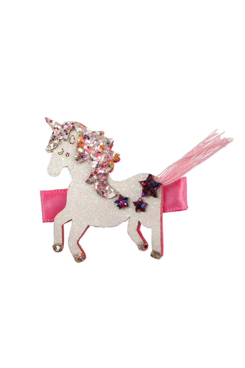 Boutique Tassy Tail Unicorn Hairclip 4 Boutique Tassy Tail Unicorn Hairclip