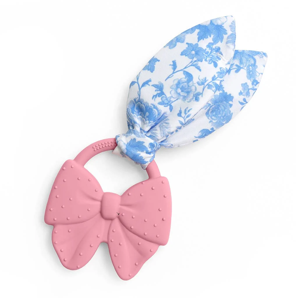 Bow Crinkle Crew Infant Teether 1 Bow Crinkle Crew Infant Teether