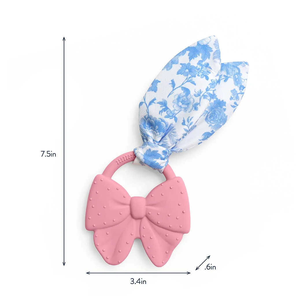 Bow Crinkle Crew Infant Teether 5 Bow Crinkle Crew Infant Teether