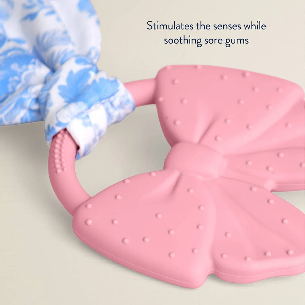 Bow Crinkle Crew Infant Teether 7 Bow Crinkle Crew Infant Teether
