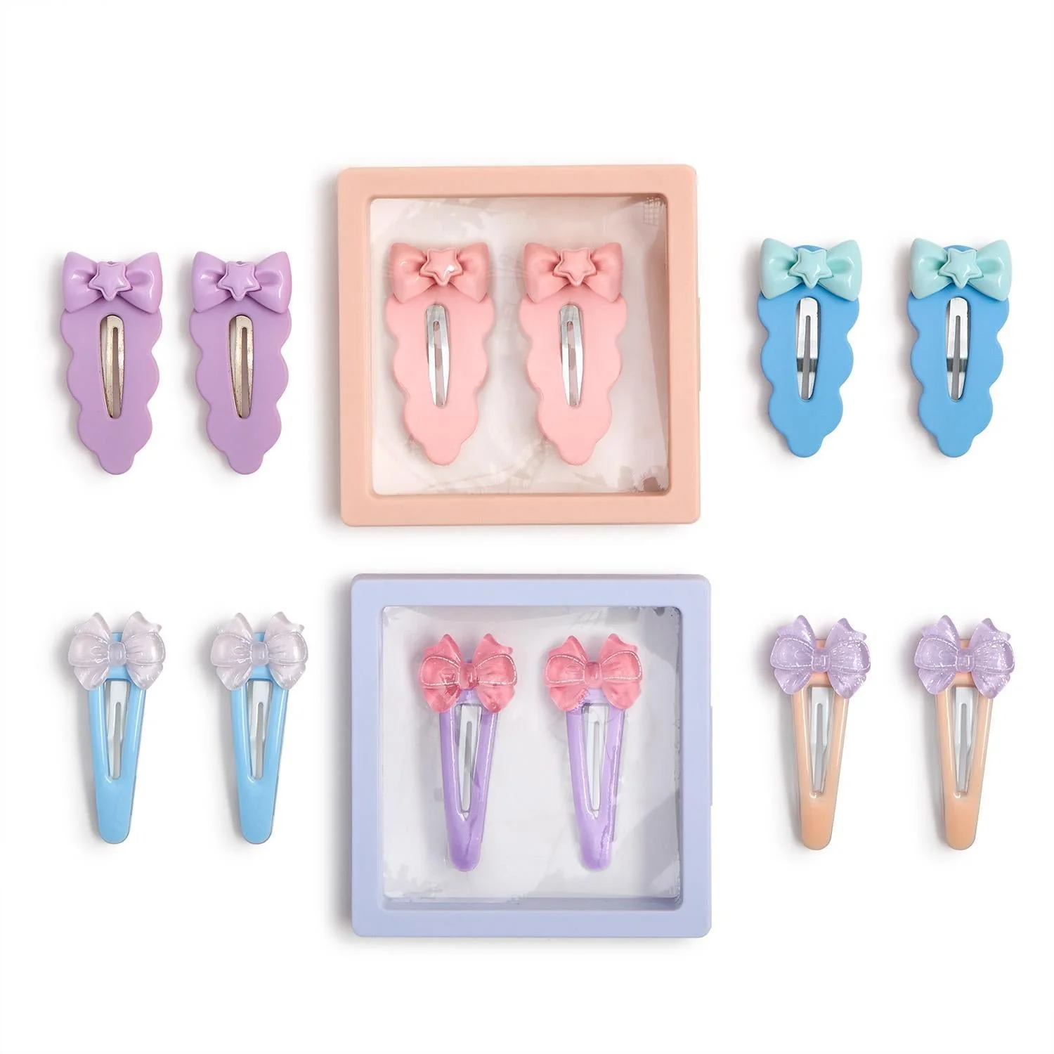 Bow Hair Clip - Set of 2