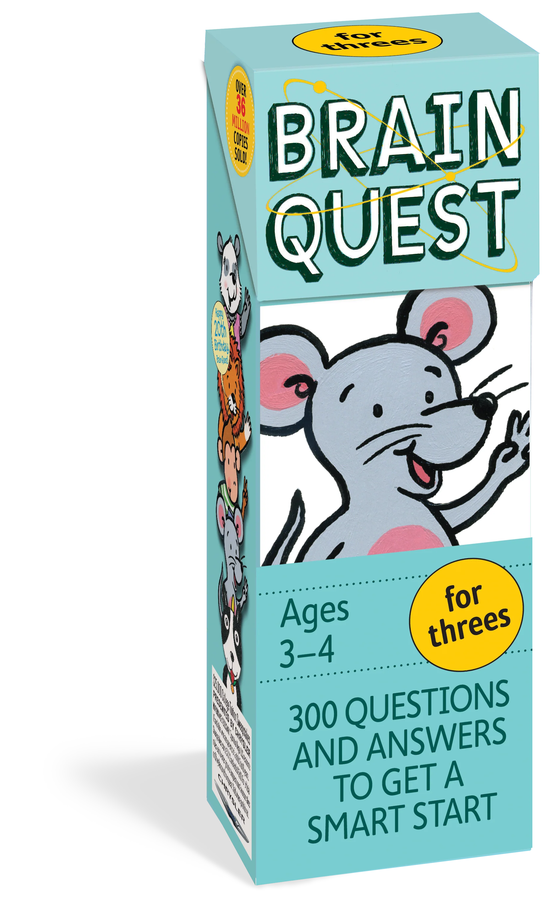 Brain Quest Cards for Threes 1 Brain Quest Cards for Threes
