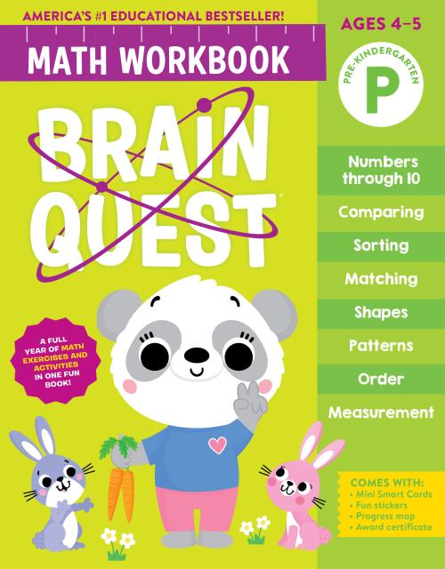 Brain Quest Math Workbook: Pre-Kindergarten 1 Brain Quest Math Workbook: Pre-Kindergarten