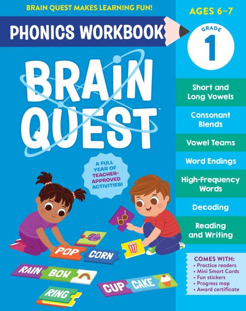 Brain Quest Phonics Workbook: Grade 1 12 Brain Quest Phonics Workbook: Grade 1