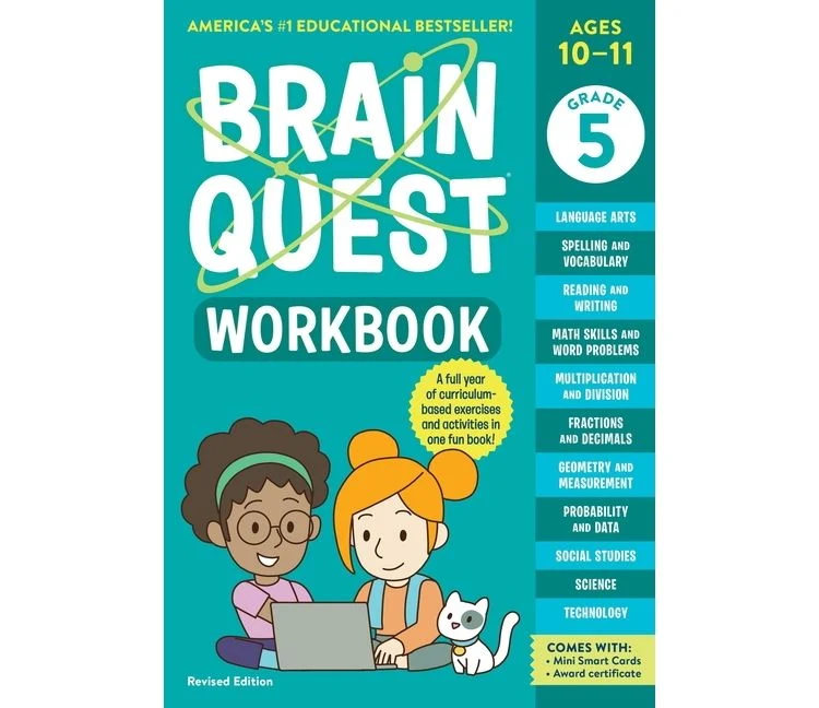 Brain Quest Workbook: 5th Grade Revised Edition 2 Brain Quest Workbook: 5th Grade Revised Edition