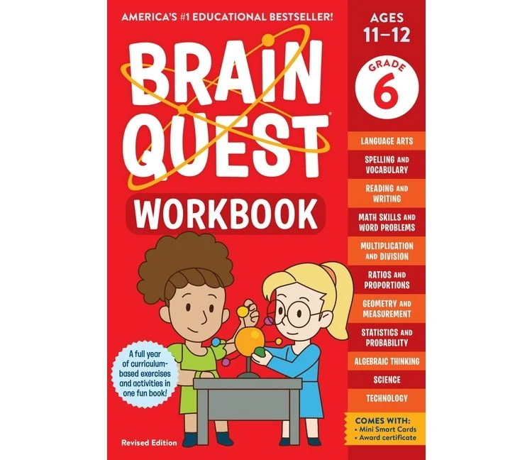 Brain Quest Workbook: 6th Grade Revised Edition 2 Brain Quest Workbook: 6th Grade Revised Edition