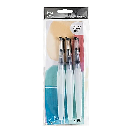Brea Reese 3-Piece Water Brush Set with Storage Pouch 13 Brea Reese 3-Piece Water Brush Set with Storage Pouch