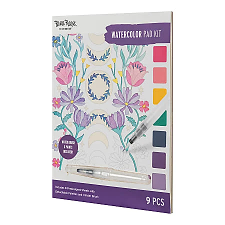 Brea Reese Celestial Watercolor Pad Kit 9 Piece Set 3 Brea Reese Celestial Watercolor Pad Kit 9 Piece Set