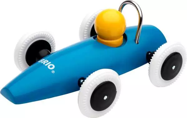 BRIO Classic Wooden Race Car Push Toy Toddler Development Toy