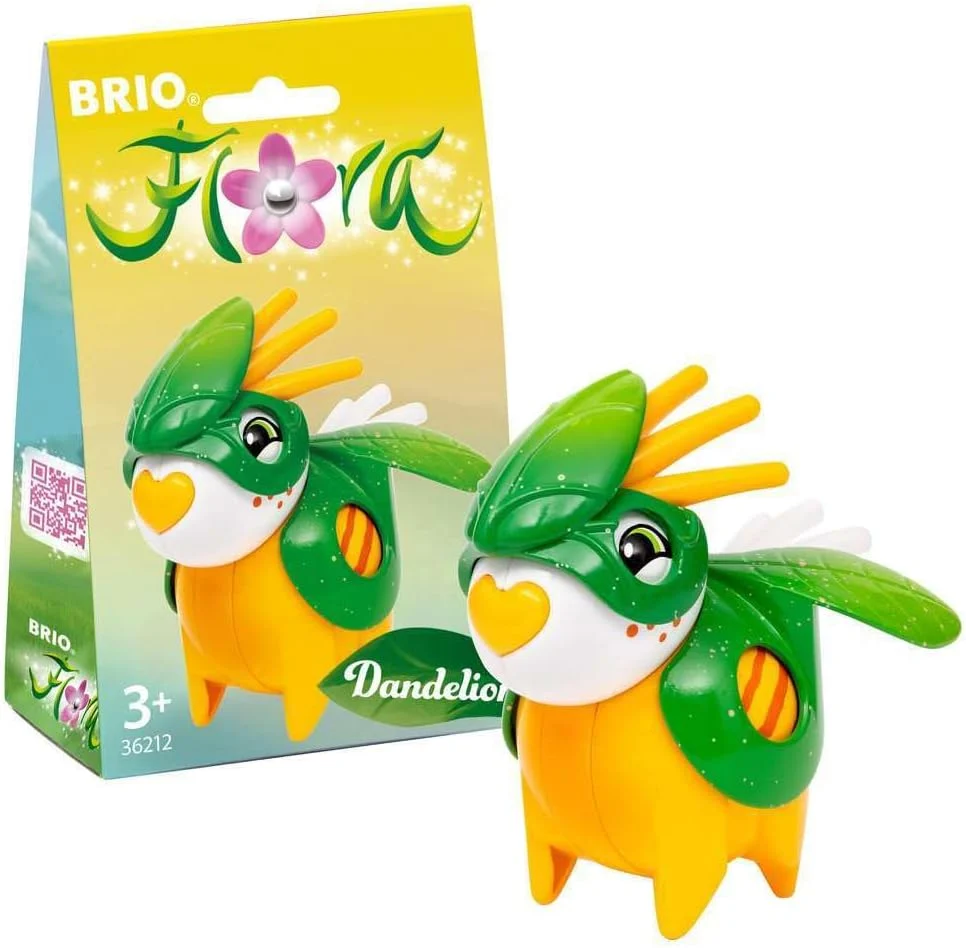 BRIO Flora Dandelion Interactive Figure with Leaf Mask and Cape 9 BRIO Flora Dandelion Interactive Figure with Leaf Mask and Cape
