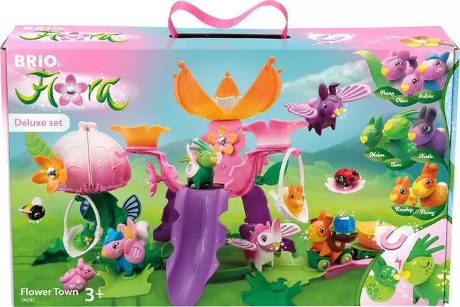 BRIO Flora Flower Town Playset 47 Pieces 4 BRIO Flora Flower Town Playset 47 Pieces