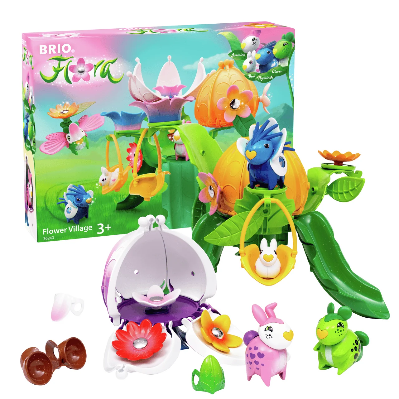 BRIO Flora Flower Village Magnetic Play Set for Imaginative Kids 20 BRIO Flora Flower Village Magnetic Play Set for Imaginative Kids
