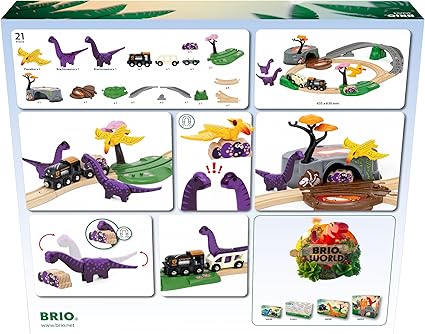 BRIO World Dinosaur Adventure Set 3 BRIO World Dinosaur Adventure Set