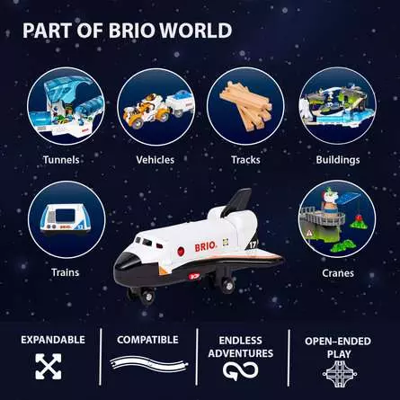 BRIO World Space Deluxe Train Set 11 BRIO World Space Deluxe Train Set