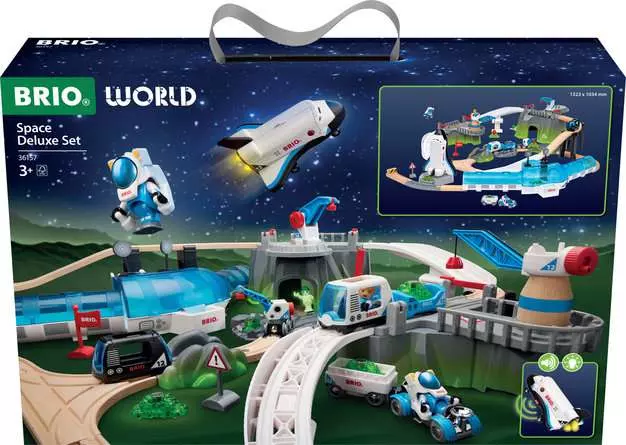 BRIO World Space Deluxe Train Set 4 BRIO World Space Deluxe Train Set